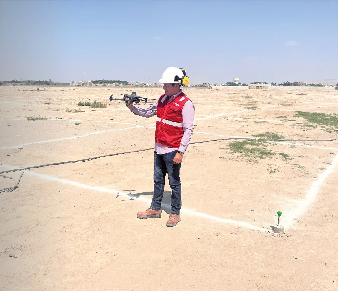 Fotogrametría y levantamiento topográfico con drones.